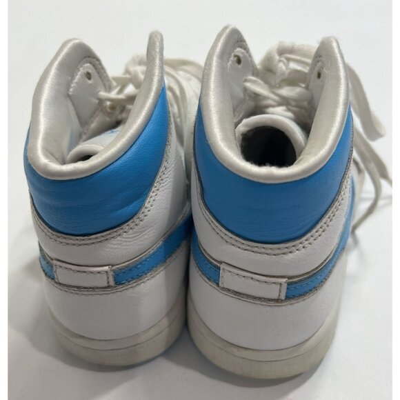 Air Jordan 1 Mid Leather Sneakers in UNC - Picture 5 of 9